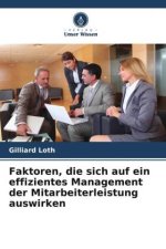 Faktoren, die sich auf ein effizientes Management der Mitarbeiterleistung auswirken