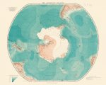 Carte Géographie nostalgique BnF - Les régions antarctiques