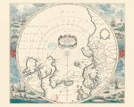 Carte Géographie nostalgique BnF- Le Pôle Arctique