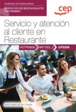 MANUAL SERVICIO Y ATENCION AL CLIENTE EN RESTAURANTE (UF025