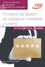 MANUAL PROCESOS DE GESTION DE CALIDAD EN HOSTELERIA Y TURIS