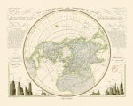 Carte Géographie nostalgique BnF- Lignes isothermes de l’hé