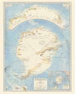 Carte Géographie nostalgique BnF - Antarctique
