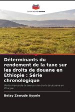 Déterminants du rendement de la taxe sur les droits de douane en Éthiopie : Série chronologique