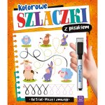 Kolorowe szlaczki z pisakiem. Piszę i zmazuję od 5 lat