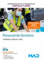 Personal de servicios de la Administración de la Comunidad Castilla y León, temario materias comunes y test