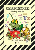 CRAFTBOOK - KREATIVES ZEICHNEN - SPRITZGITTER TECHNIK - RÄTSEL - MALVORLAGEN - LUSTIGE MIMIKEN - STORY SCRIBBELN