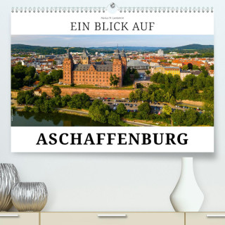 Ein Blick auf Aschaffenburg (Premium, hochwertiger DIN A2 Wandkalender 2024, Kunstdruck in Hochglanz)