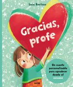 GRACIAS PROFE UN LIBRO PERSONALIZABLE