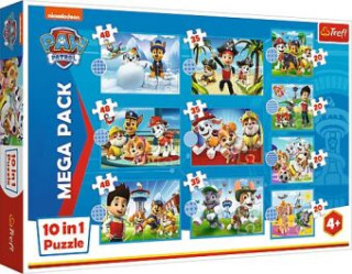 10 in 1 Puzzle  Paw Patrol