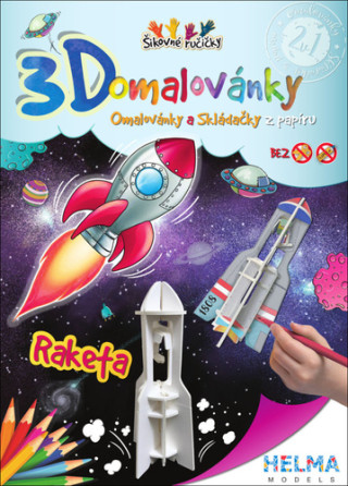 3D omalovďż˝nky Raketa