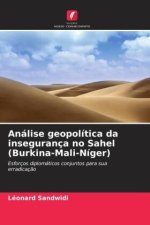 Análise geopolítica da insegurança no Sahel (Burkina-Mali-Níger)