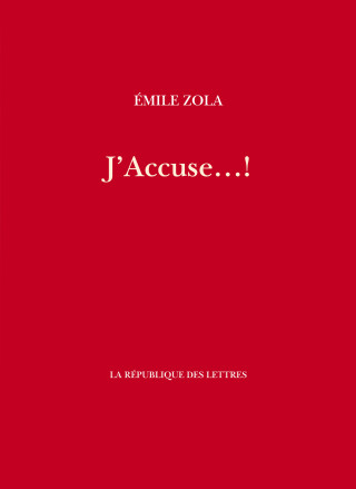 J'Accuse…!