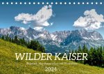 Wilder Kaiser - Skigebiet, Wanderparadies und Filmkulisse (Tischkalender 2024 DIN A5 quer)