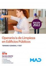 Operario/a de Limpieza en Edificios Públicos. Temario general y test