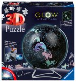 Ravensburger 3D Puzzle 11544 - Glow In The Dark Sternenglobus - 180 Teile - Nachleuchtender Globus für Kinder und Erwachsene