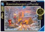 Ravensburger Puzzle 17384 Funkelnde Weihnachten - 500 Teile Puzzle für Erwachsene und Kinder ab 12 Jahren