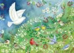 Birds & Holly Deluxe Boxed Holiday Cards
