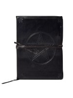Grimoire en Cuir Pentacle