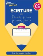 Cahiers Bordas pour tous - Ecriture GS - 2023 - Cahiers élève 1 et 2 sous film