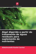Algal digerido a partir do tratamento de águas residuais para suplemento de nutrientes