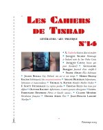 Les Cahiers de Tinbad 14