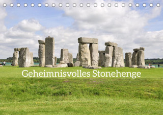Geheimnisvolles Stonehenge (Tischkalender 2024 DIN A5 quer)