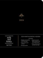 milk and honey 12-Month 2024 Monthly/Weekly Agenda Calendar