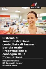 Sistema di somministrazione controllata di farmaci per via orale- Progettazione e consegna della formulazione