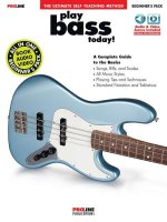 Play Bass Today Beginner's Pack Book/Audio & Video Online - Proline Custom Version