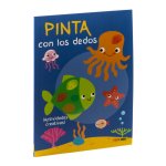 PINTA CON DEDOS AZUL ACT CREATIVAS
