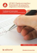 PUESTA EN MARCHA Y FINANCIACION DE PEQUEÑOS NEGOCIOS O MICRO