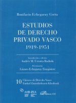 Estudios de Derecho Privado Vasco. 1919-1951