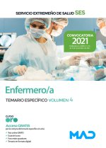 ENFERMERO/A DEL SERVICIO EXTREMEÑO DE SALUD (SES). TEMARIO ESPECI