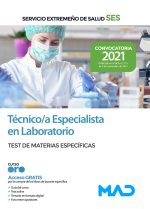 TECNICO/A ESPECIALISTA LABORATORIO SERVICIO EXTREMEÑO
