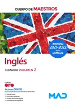CUERPO DE MAESTROS INGLES TEMARIO VOL 2
