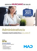 ADMINISTRATIVO/A SERVICIO MURCIANO TEMARIO PAR