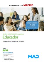 Educador (Grupo III) de la Comunidad de Madrid. Temario General y Test