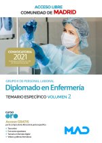 DIPLOMADO ENFERMERIA MADRID ACCESO LIBRE TEMARIO VOL 2