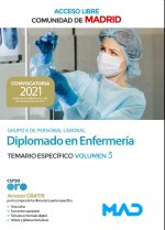 DIPLOMADO ENFERMERIA MADRID ACCESO LIBRE TEMARIO VOL 3