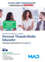 PERSONAL TITULADO MEDIO EDUCADOR GRUPO II DE LA COMUNIDAD DE