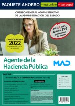 PAQUETE AHORRO AGENTE HACIENDA PUBLICA Y TEST PAPEL. A