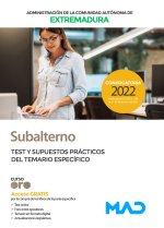 SUBALTERNO COMUNIDAD AUTONOMA EXTREMADURA TEST Y S