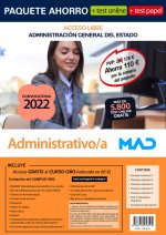 PAQUETE AHORRO + TEST PAPEL ADMINISTRATIVO/A (LIBRE) ADMINIS