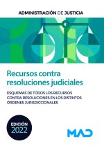 RECURSOS CONTRA RESOLUCIONES JUDICIALES ESQUEMAS DE TODOS L