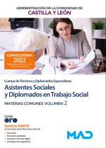 CUERPO TECNICOS Y DIPLOMADOS ESPECIALISTAS (ASISTENTES SO