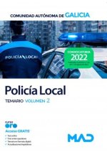 POLICIA LOCAL COMUNIDAD AUTONOMA GALICIA TEMARIO V