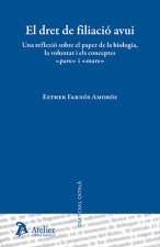 EL DRET DE FILIACIO AVUI