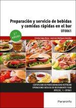 PREPARACION Y SERVICIO DE BEBIDAS Y COMIDAS RAPIDAS EN EL BA