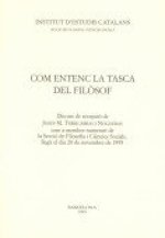 Com entenc la tasca del filòsof